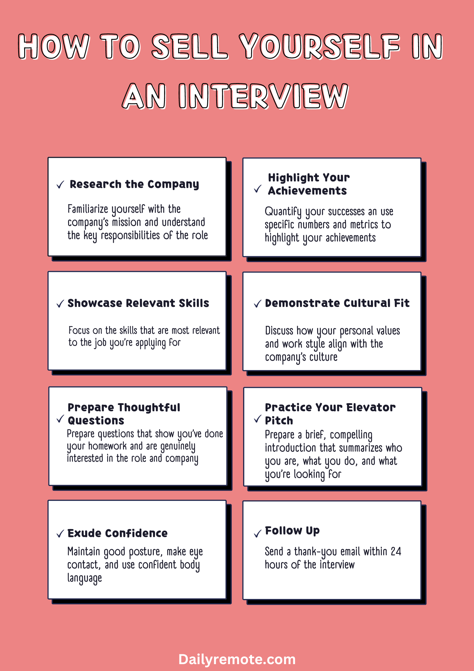 How To Sell Yourself in an Interview