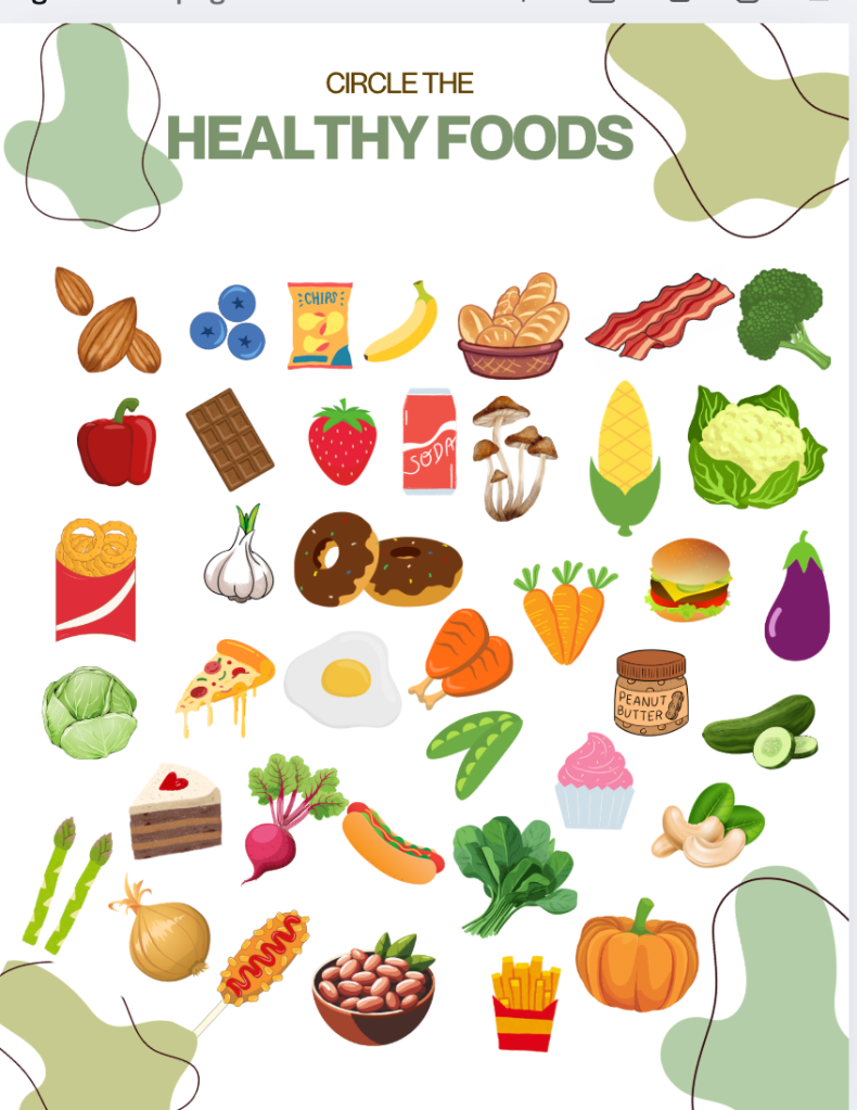 Eat Better: FREE Healthy Foods Printable + Grocery List