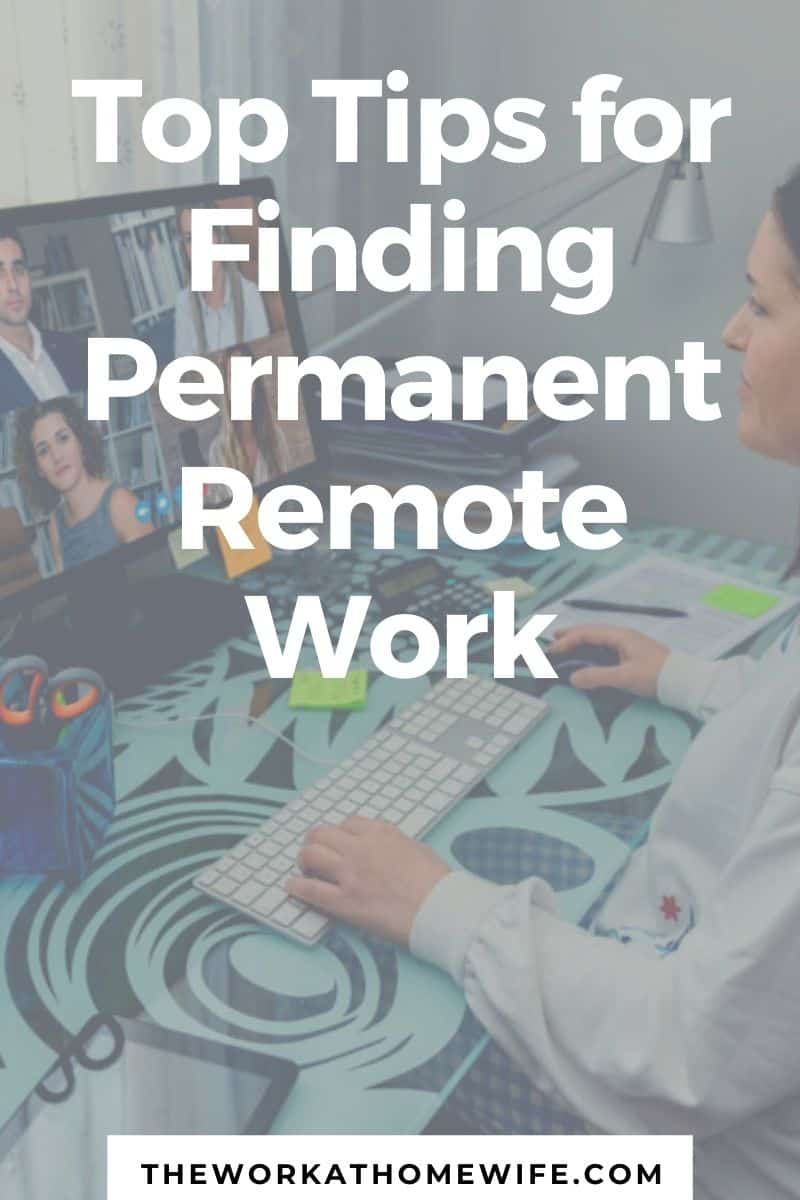 Top Tips for Finding Permanent Remote Work